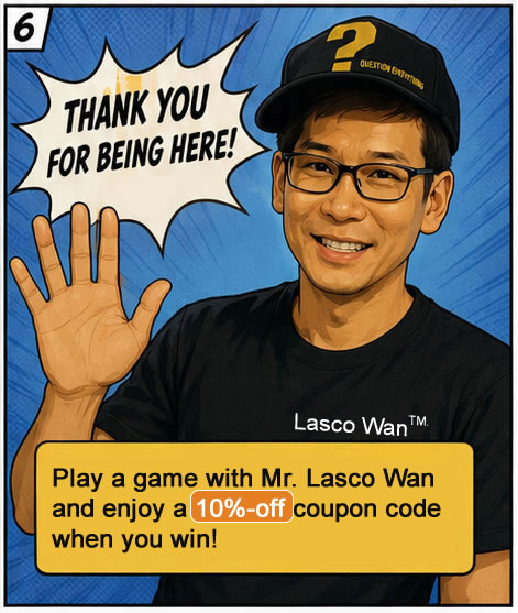 Mr. Lasco Wan waving goodbye